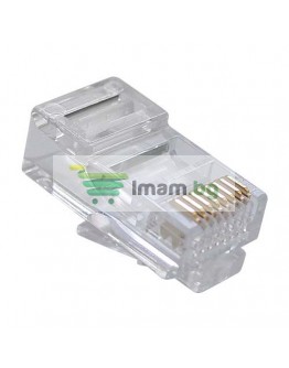 Букси No brand, RJ-45, 1000 бр. в пакет, Прозрачни - 17113