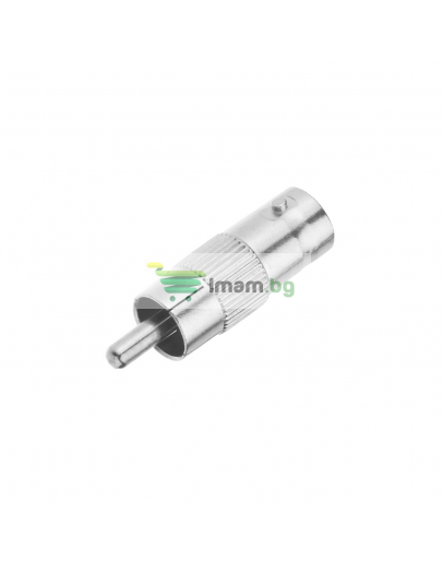Конектор DeTech, BNC F - RCA M,10бр. - 17179