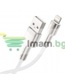 Кабел за данни Baseus Cafule, Lightning, 1.0m, Бял - 40474