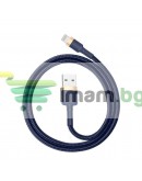 Кабел за данни Baseus Cafule, Lightning, 1.0m, Син - 40477