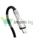 Кабел за данни Baseus Cafule, Type-C - Lightning, 20W, 1.0m, Черен - 40475