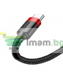 Кабел за данни Baseus Cafule, Type-C, 3.0A, 1.0m, Черен - 40490