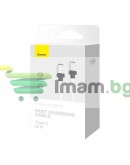 Кабел за данни Baseus CoolPlay, Type-C - Lightning, 20W, 1.0m, Бял - 40453