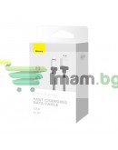 Кабел за данни Baseus CoolPlay, Type-C - Lightning, 20W, 1.0m, Черен - 40452