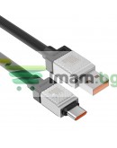 Кабел за данни Baseus CoolPlay, Type-C, 100W, 1.0m, Черен - 40445 Кабел за данни Baseus CoolPlay, Type-C, 100W, 1.0m, Черен - 40445