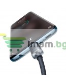 Кабел за данни Baseus Crystal Shine, Type-C - Type-C, 100W, PD, 1.2m, Черен - 40489