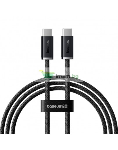 Кабел за данни Baseus Dynamic 3, Type-C - Type-C, 100W, PD, 1.0m, Черен - 40421