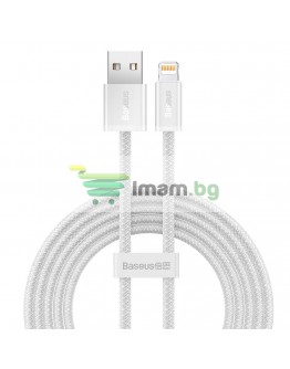 Кабел за данни Baseus Dynamic, Lightning, 1.0m, Бял - 40467