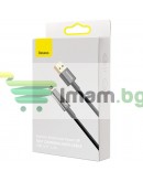 Кабел за данни Baseus Explorer, Lightning, 1.0m, Черен - 40462