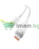 Кабел за данни Baseus Explorer, Type-C, 100W, 1.0m, Бял - 40440