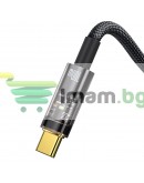 Кабел за данни Baseus Explorer, Type-C, 100W, 1.0m, Черен - 40488