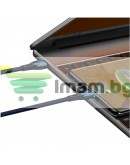 Кабел за данни Baseus Glimmer, Type-C - Type-C, 100W, PD, 1.0m, Син - 40484 Кабел за данни Baseus Glimmer, Type-C - Type-C, 100W, PD, 1.0m, Син - 40484