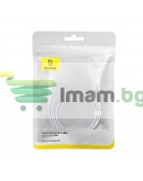Кабел за данни Baseus Pudding, Type-C - Lightning, 20W, 1.2m, Бял - 40432