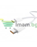 Кабел за данни Baseus Superior 2, Type-C - Type-C, 100W, PD, 2.0m, Бял - 40420 Кабел за данни Baseus Superior 2, Type-C - Type-C, 100W, PD, 2.0m, Бял - 40420