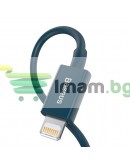 Кабел за данни Baseus Superior, Lightning, 1.0m, Син - 40469