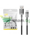 Кабел за данни Baseus Superior, Type-C, 100W, 1.0m, Черен - 40449