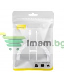 Кабел за данни Baseus Superior, Type-C, 100W, 1.5m, Бял - 40451