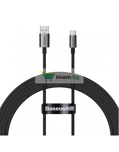 Кабел за данни Baseus Superior, Type-C, 100W, 2.0m, Черен - 40450