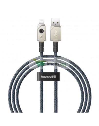 Кабел за данни Baseus Unbreakable, Lightning, 1.0m, Черен - 40436