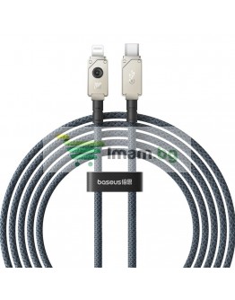 Кабел за данни Baseus Unbreakable, Type-C - Lightning, 20W, 1.0m, Черен - 40437