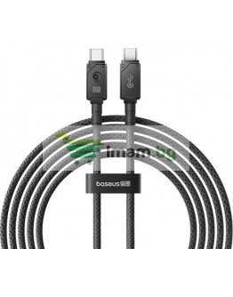 Кабел за данни Baseus Unbreakable, Type-C - Type-C, 100W, PD, 1.0m, Черен - 40424