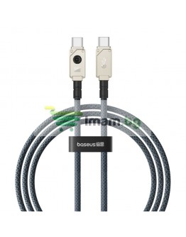 Кабел за данни Baseus Unbreakable, Type-C - Type-C, 100W, PD, 1.0m, Черен - 40425