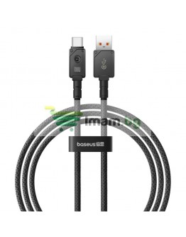 Кабел за данни Baseus Unbreakable, Type-C, 100W, 1.0m, Черен - 40426