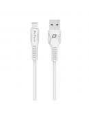 Кабел за данни DeTech DE-C27C, Type-C, 1.0m, Бял - 40111 Кабел за данни DeTech DE-C27C, Type-C, 1.0m, Бял - 40111