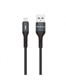 Кабел за данни DeTech DE-C38C, Type-C, 1.0m, Черен - 40199 Кабел за данни DeTech DE-C38C, Type-C, 1.0m, Черен - 40199