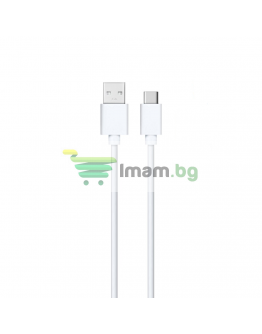 Кабел за данни, DeTech, USB - USB Type-C, 1.5A, 1.0m - 18314