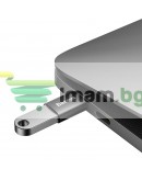 Преходник Baseus Ingenuity, USB F към Type-C, OTG, Черен - 40395