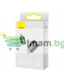 Преходник Baseus Ingenuity, USB F към Type-C, OTG, Черен - 40395