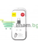 Преходник Baseus Mini, Micro USB F към Type-C, OTG, Черен - 40398