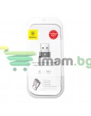 Преходник Baseus Mini, Type-C F към USB, OTG, Черен - 40399