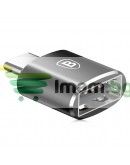 Преходник Baseus Mini, USB F към Type-C, OTG, Черен - 40397