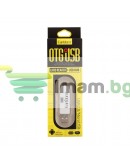 Преходник Earldom ET-OT05, USB F към Micro USB, Четец за карти, OTG, Различни цветове - 40170