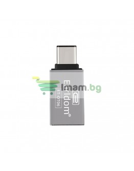 Преходник Earldom ET-OT06, USB F към Type-C OTG, Различни цветове - 40169