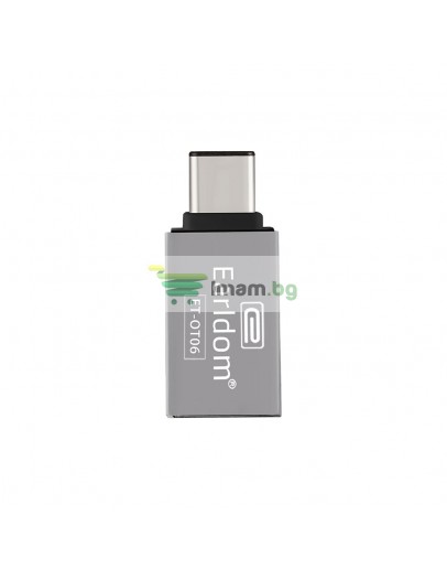 Преходник Earldom ET-OT06, USB F към Type-C OTG, Различни цветове - 40169