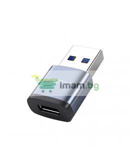 Преходник Earldom ET-OT61, Type-C F към USB 3.0, Сив - 40211