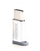 Преходник Micro USB към USB 3.1 Type-C, Remax RA-USB1, сребрист - 17158 Преходник Micro USB към USB 3.1 Type-C, Remax RA-USB1, сребрист - 17158