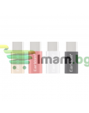 Преходник, Earldom, TC01, Micro USB към Type-C, Различни цветове - 14869 Преходник, Earldom, TC01, Micro USB към Type-C, Различни цветове - 14869