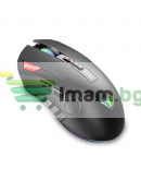 Геймърска мишка Aula H512, Оптична, 12D, RGB, Черен - 746