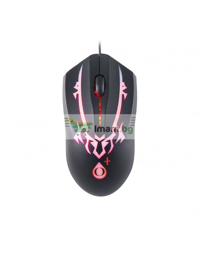 Геймърска мишка Moveteck G5060, Оптична, 3D, Черен - 717