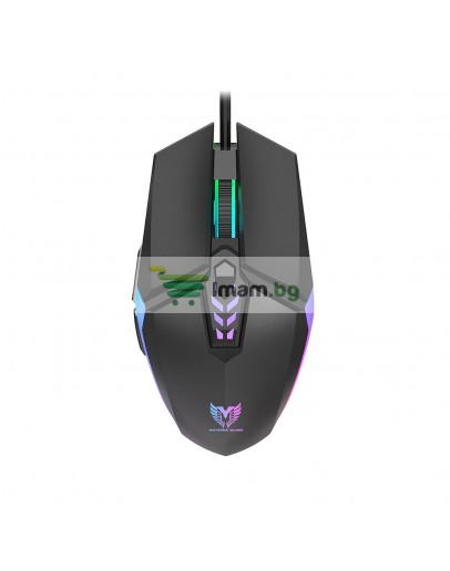 Геймърска мишка Moveteck TG7210, Оптична, 6D, Черен - 716