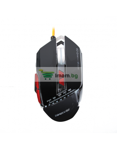 Геймърска мишка ZornWee GX10, Оптична, Черен - 703