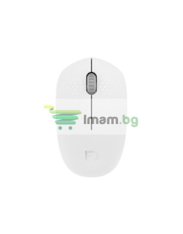 Мишка Fude i210, Безжична, Бял - 690