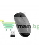 Мишка Mixie R516, Безжична, USB, 3D, Черен - 719