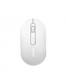 Мишка Mixie R518, Безжична, USB, 3D, Бял - 757