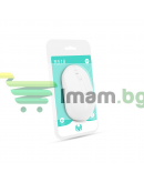 Мишка Mixie R518, Безжична, USB, 3D, Бял - 757
