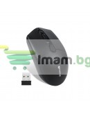 Мишка Mixie R520S, Безжична, Тиха, USB, 4D, Черен - 720